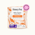Organic Cotton Comfort Cover Heavy Flow Overnight Pads
