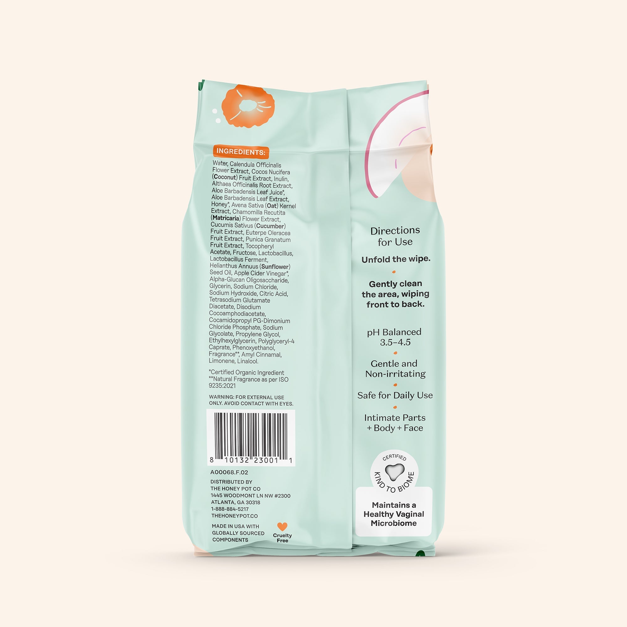 Prebiotic Intimate Wipes